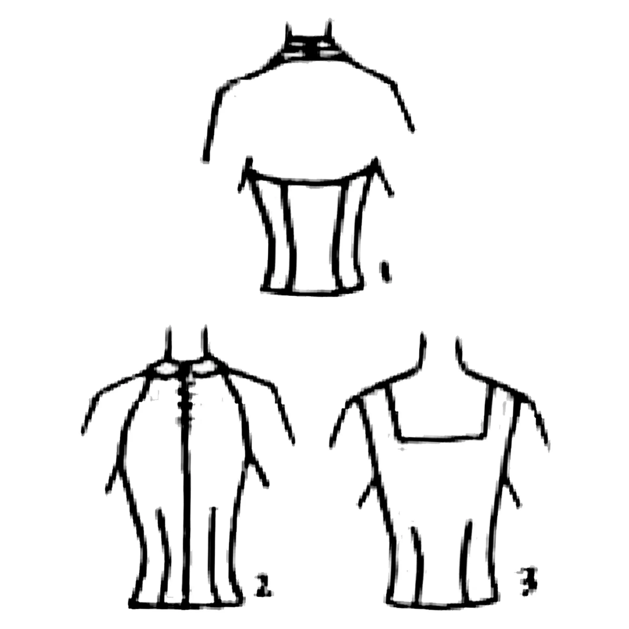 1950's Sewing Pattern: Fitted Blouse Tops - Bust 30" (76cm)