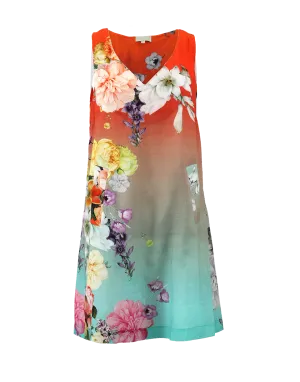 A-Line Floral Dress