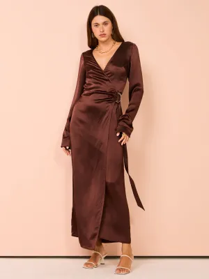 Anna Quan Harlow Dress in Shaved Chocolate