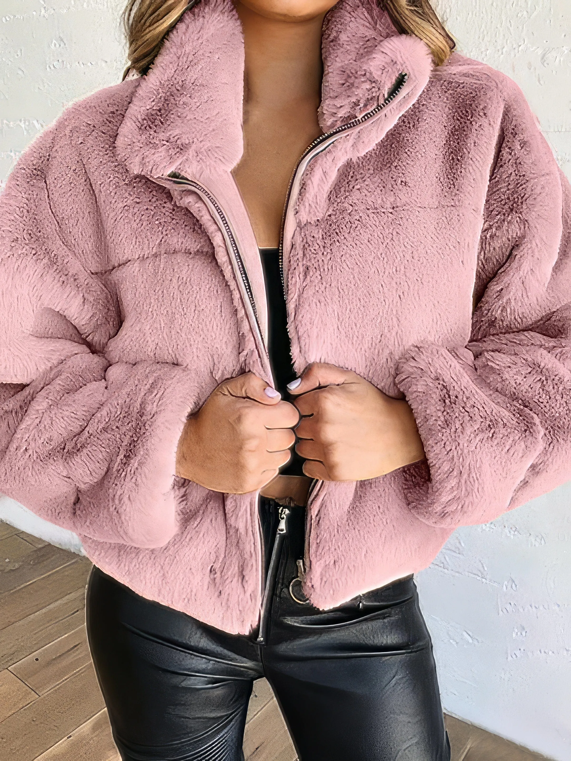 Autumnal Cable Knit Sweater - Oversized Fit