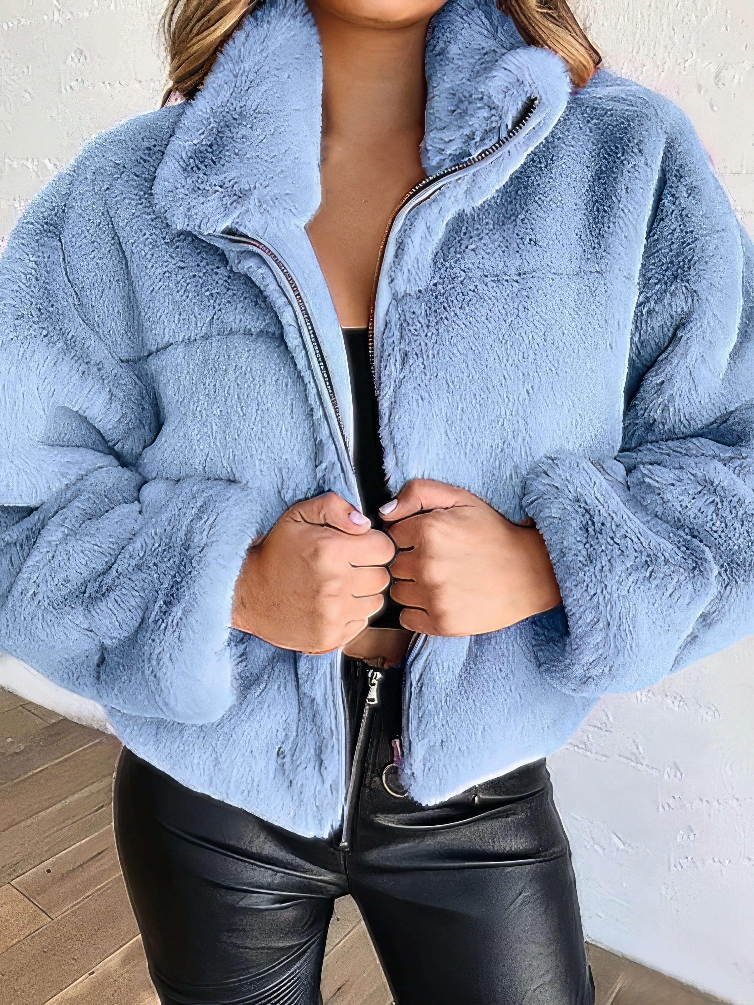 Autumnal Cable Knit Sweater - Oversized Fit