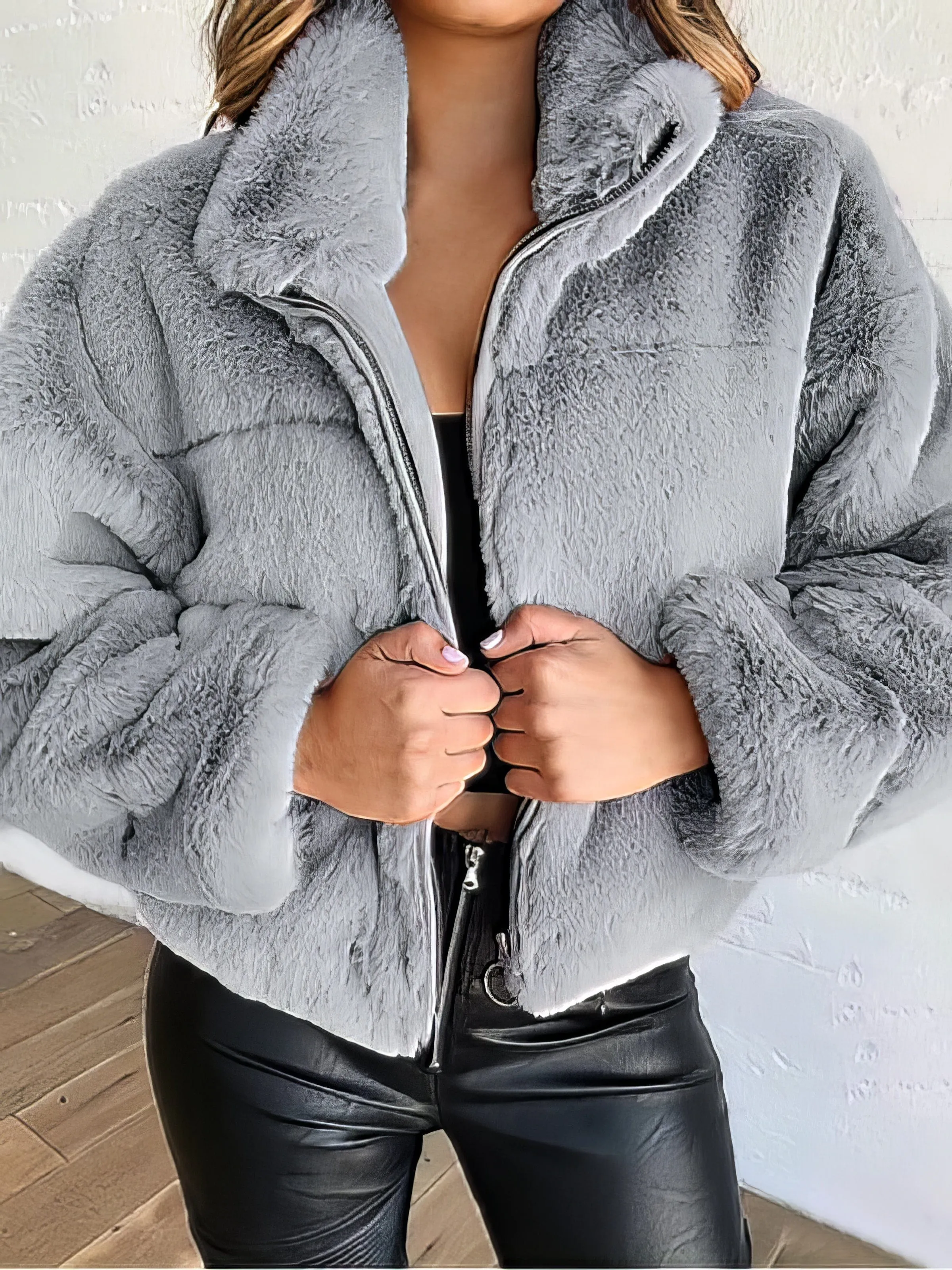 Autumnal Cable Knit Sweater - Oversized Fit