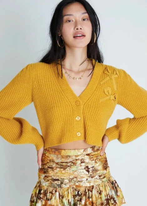 Avignon Cardigan (Mustard)