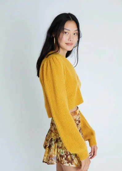 Avignon Cardigan (Mustard)