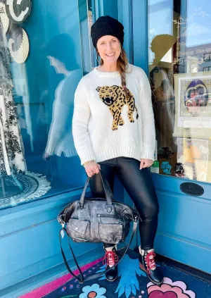 Cat Walk Crew Sweater