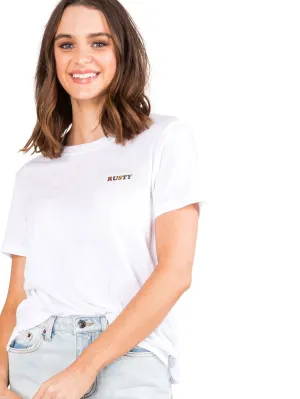 Chain Again Short Sleeve Tee - Bright White