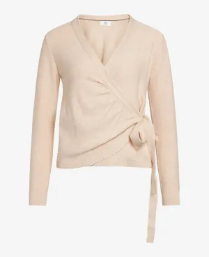 COTTON CASHMERE KNIT CARDIGAN