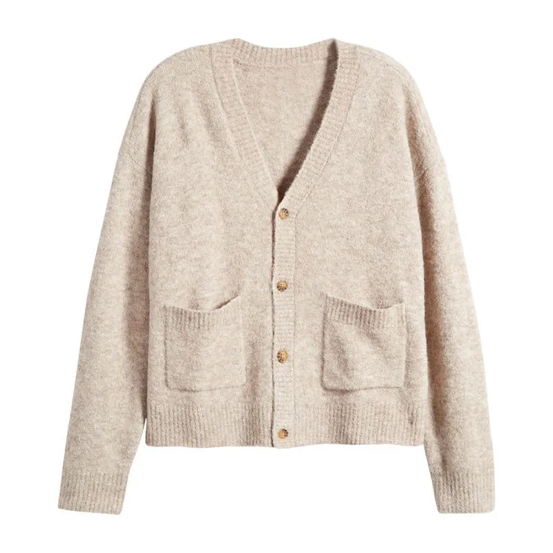 Custom Wool Blend Knit Cardigan - OEM/ODM Pocket Design Sweater Manufacturer