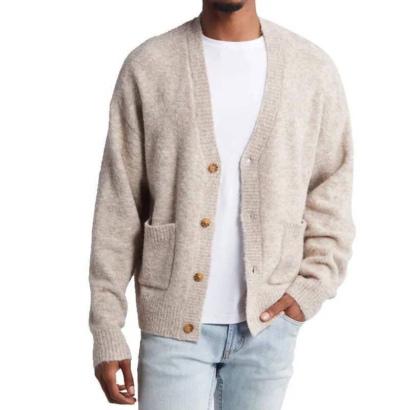 Custom Wool Blend Knit Cardigan - OEM/ODM Pocket Design Sweater Manufacturer