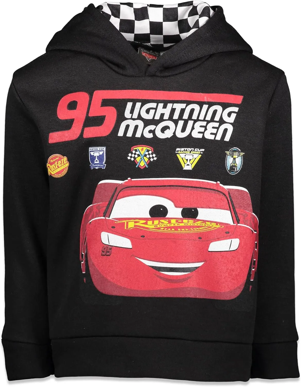 Disney Cars Fleece Pullover Hoodie Toddler to Big Kid Sizes (2T - 10-12)