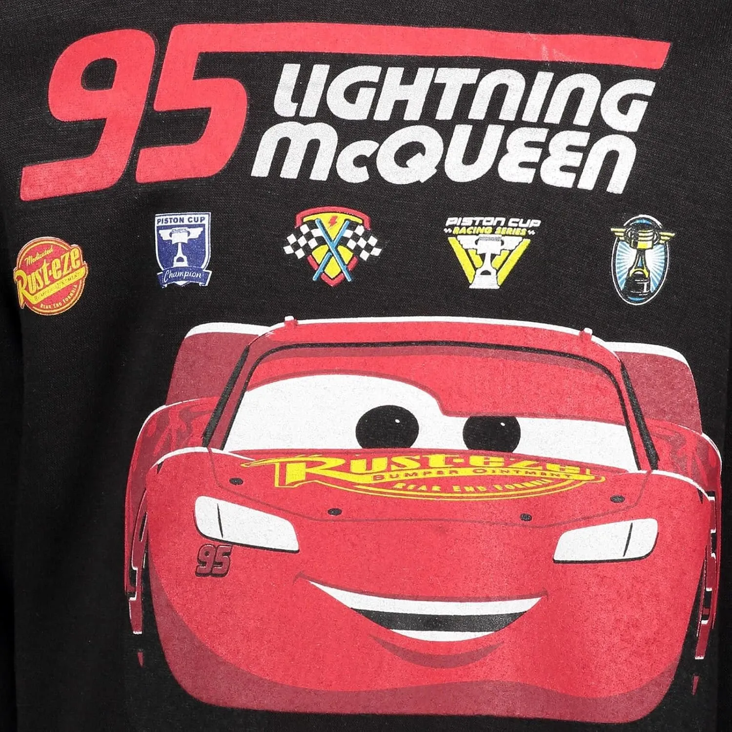 Disney Cars Fleece Pullover Hoodie Toddler to Big Kid Sizes (2T - 10-12)