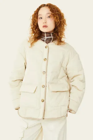 Find Me Now - Mica Quilted Jacket (Sand)