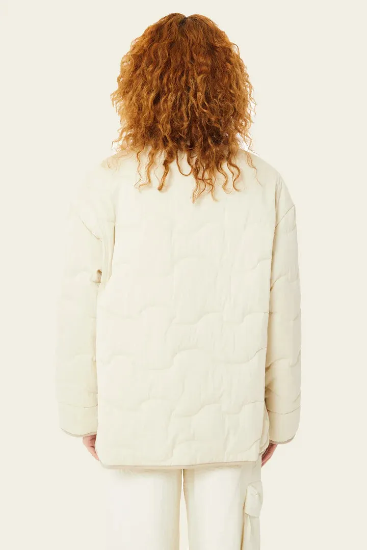 Find Me Now - Mica Quilted Jacket (Sand)