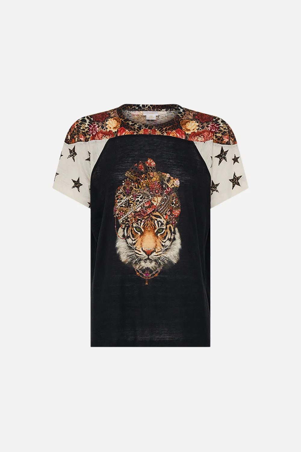 FITTED PANELLED T-SHIRT BORN IN BRUGES