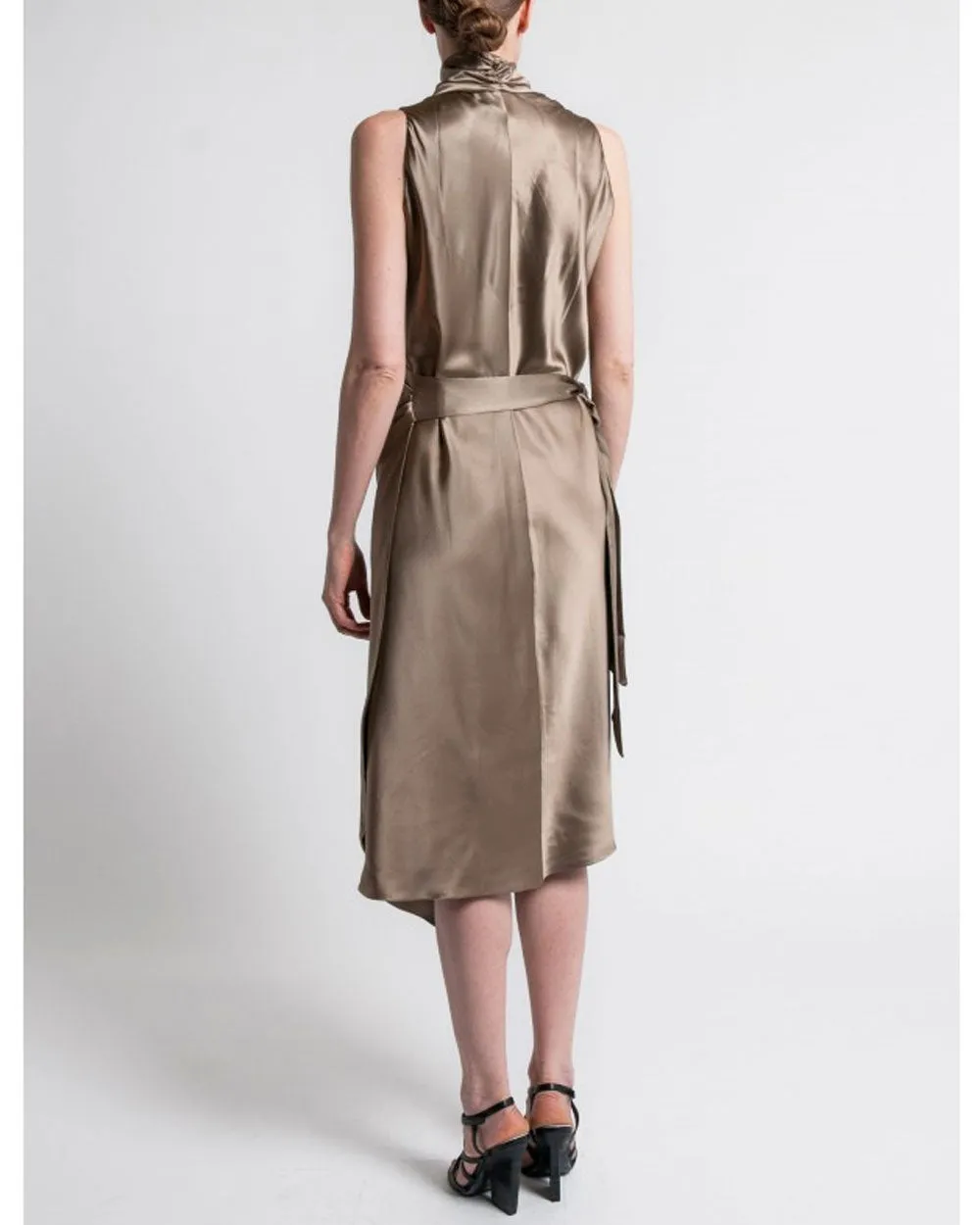 Khaki Victor Dress