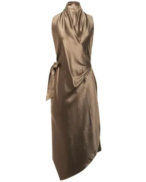 Khaki Victor Dress