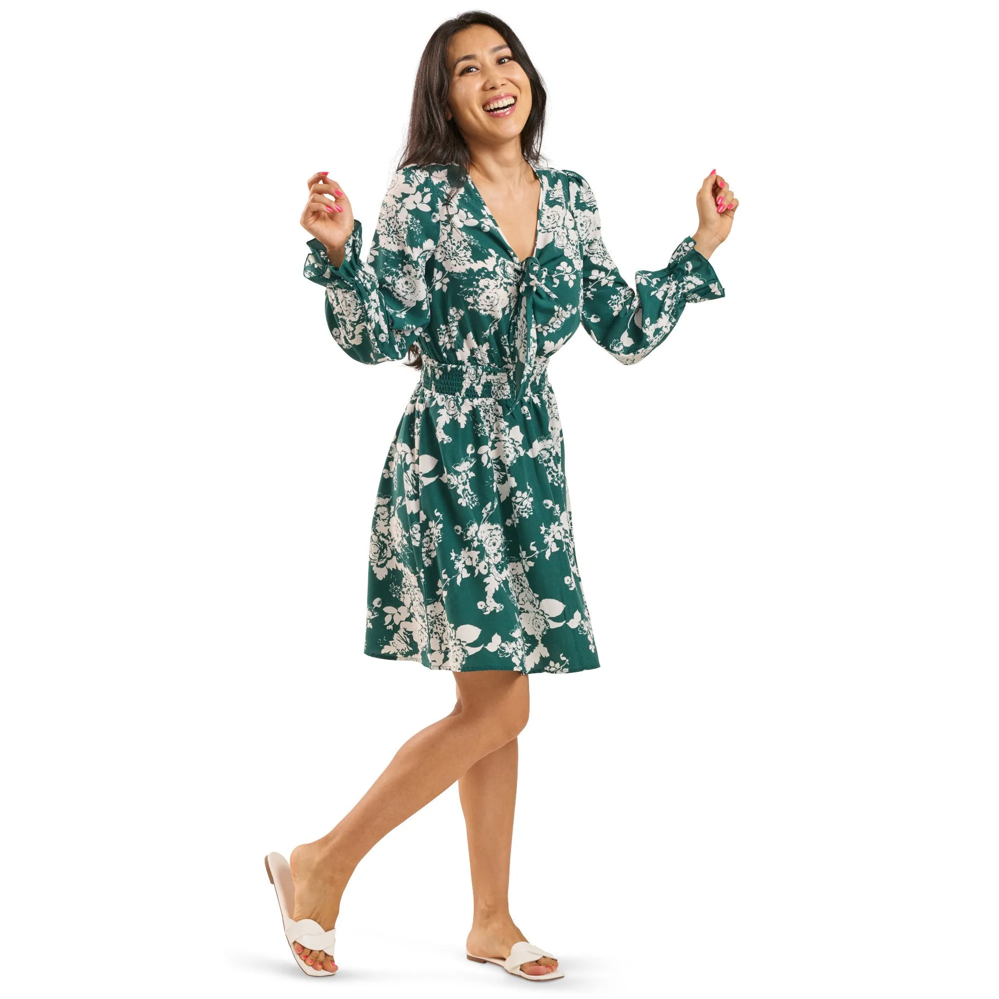 lily morgan Women's Knot Front Dress