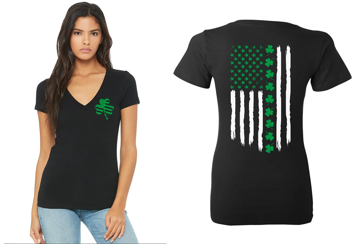 Lucky Charm V-Neck T-Shirt
