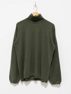 Mambo High Neck Sweater - Military