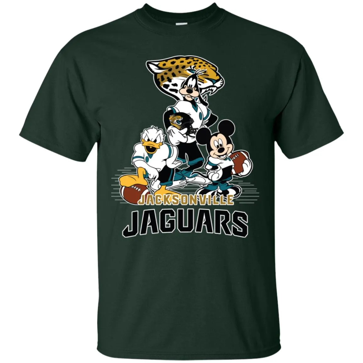 Mickey Mouse Jacksonville Jaguar American Football Nfl Sports Shirt