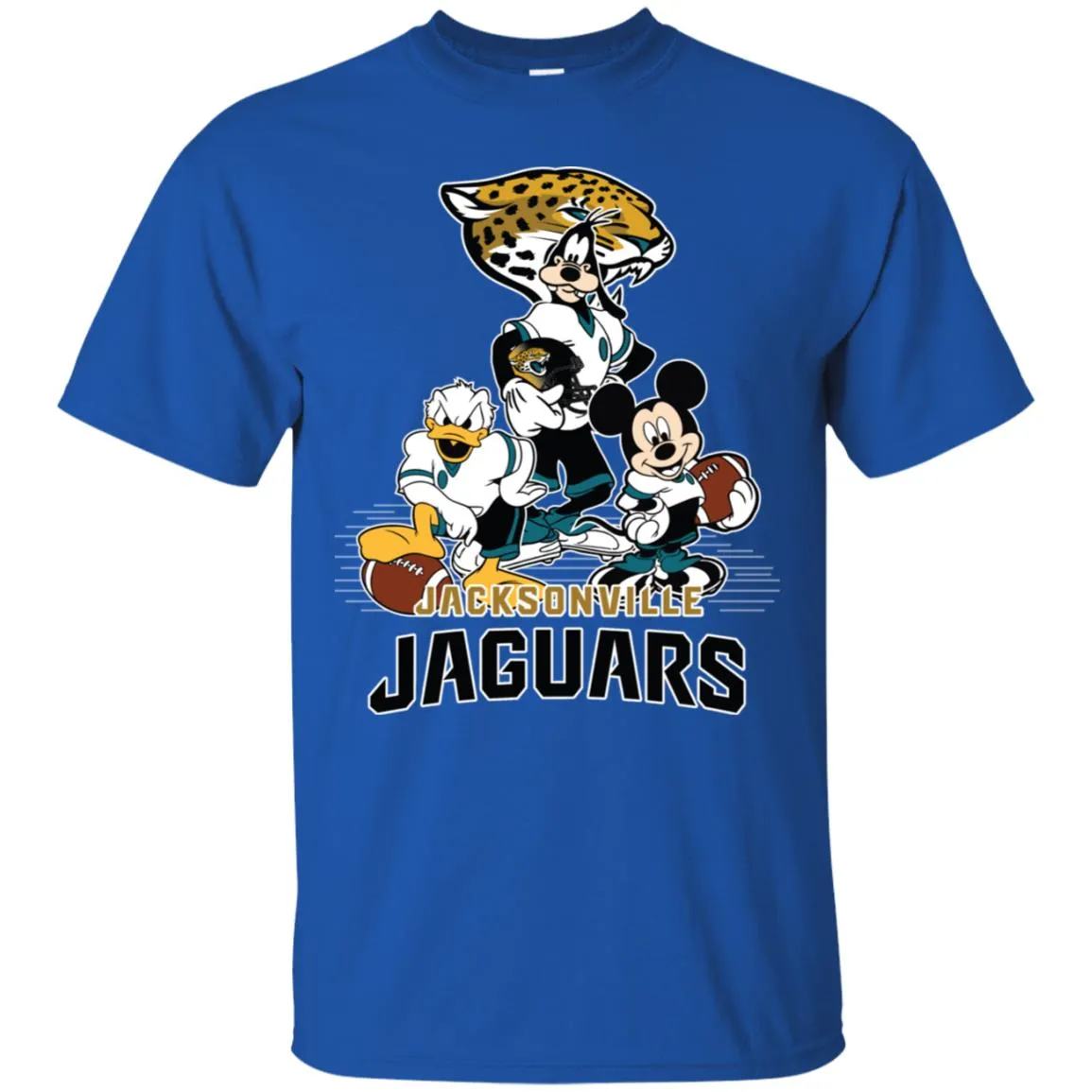 Mickey Mouse Jacksonville Jaguar American Football Nfl Sports Shirt