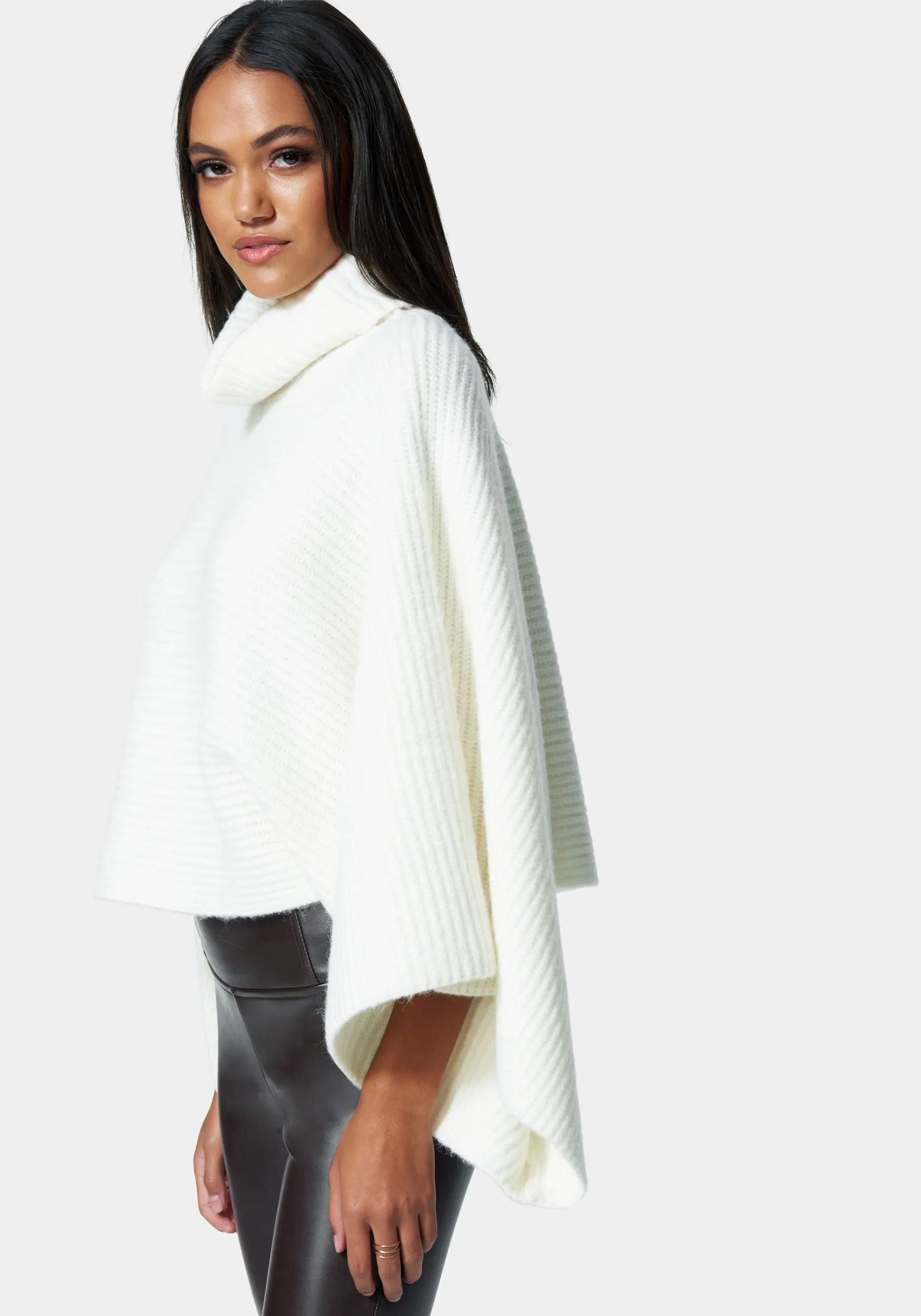 Oversized Mock Neck Sweater