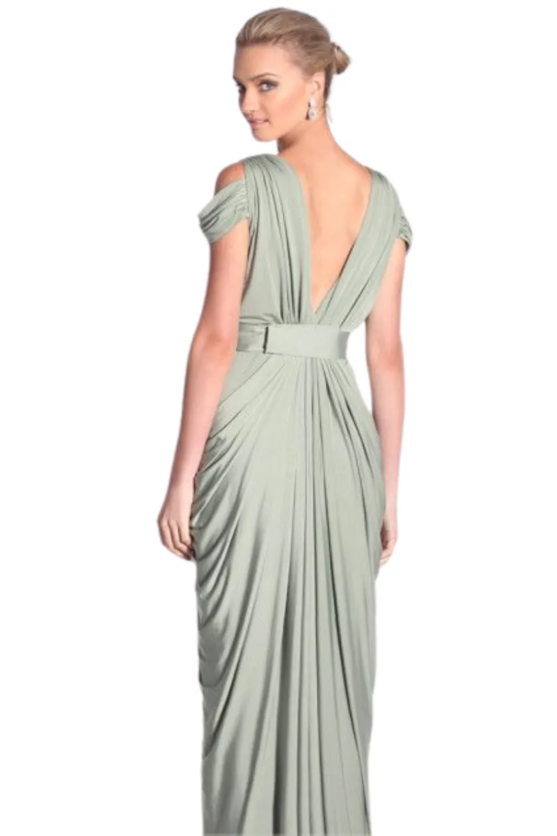 Pia Gladys Perey DARLA Silk Jersey Mermaid Bridesmaid Dress