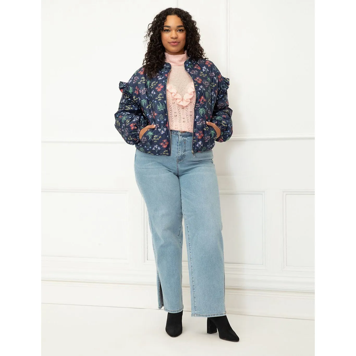 Quilted Bomber Jacket