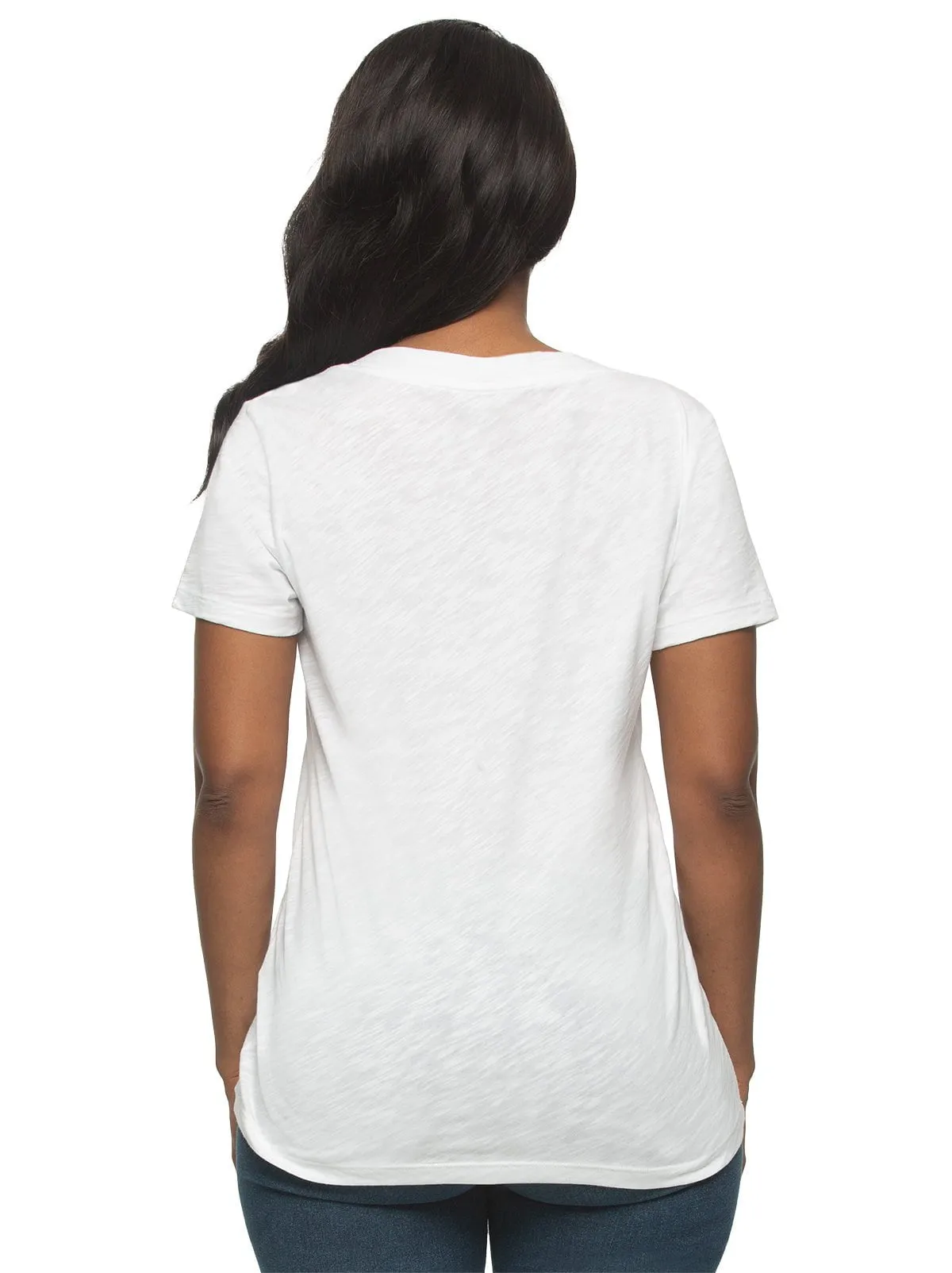Slub Jersey V-Neck Tunic
