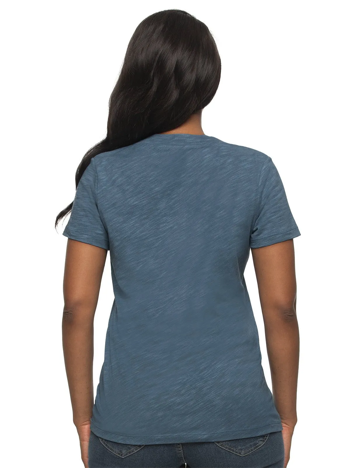 Slub Jersey V-Neck Tunic