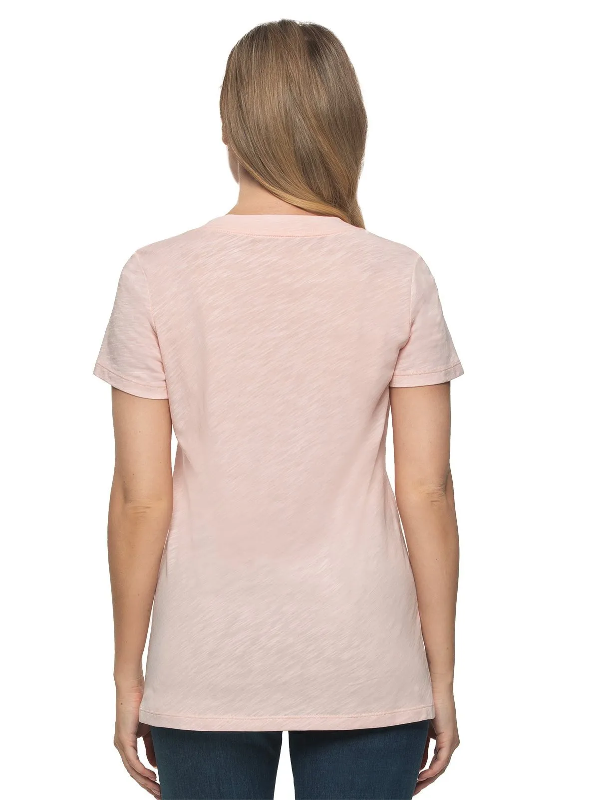 Slub Jersey V-Neck Tunic