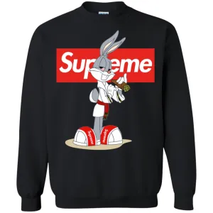 Supreme Rabbit Smoking T-shirt Crewneck Pullover Sweatshirt