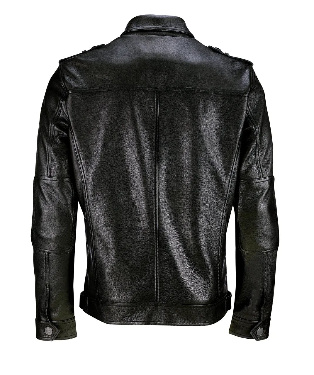 Trucker Leather Jacket (Lamb Leather)