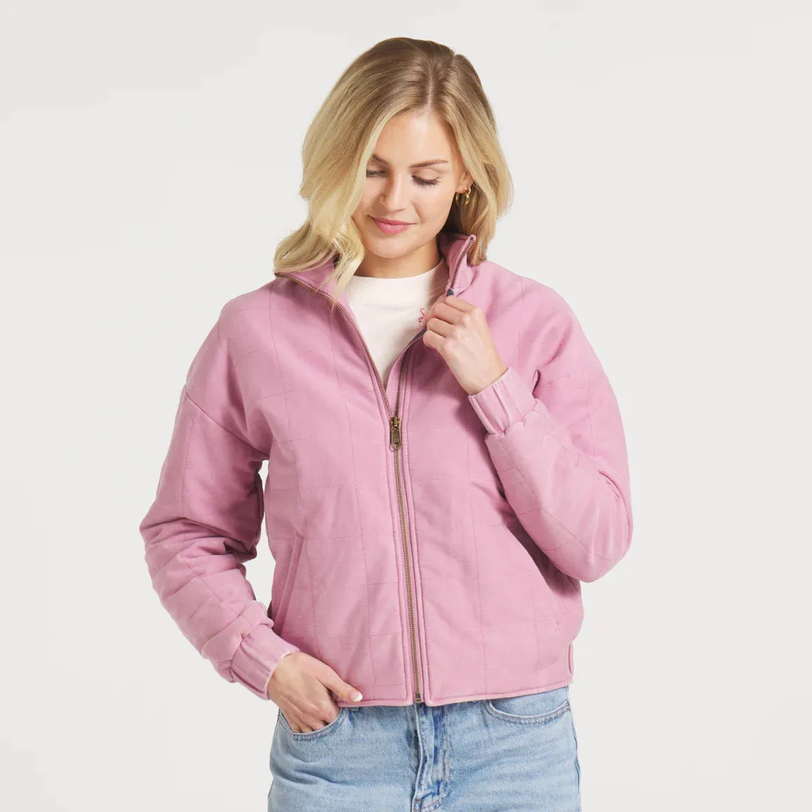 Van Horn Vintage Jacket in Washed Camellia by Southern Marsh