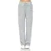 Women's Brushed Hacci Wide Leg Stretchy Drawstring Lounge Pants