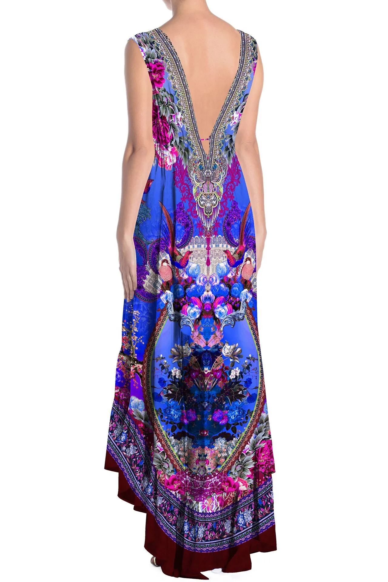 Women's High Low Maxi Dress