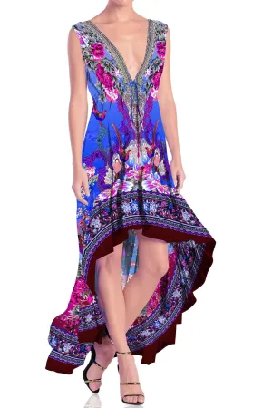 Women's High Low Maxi Dress