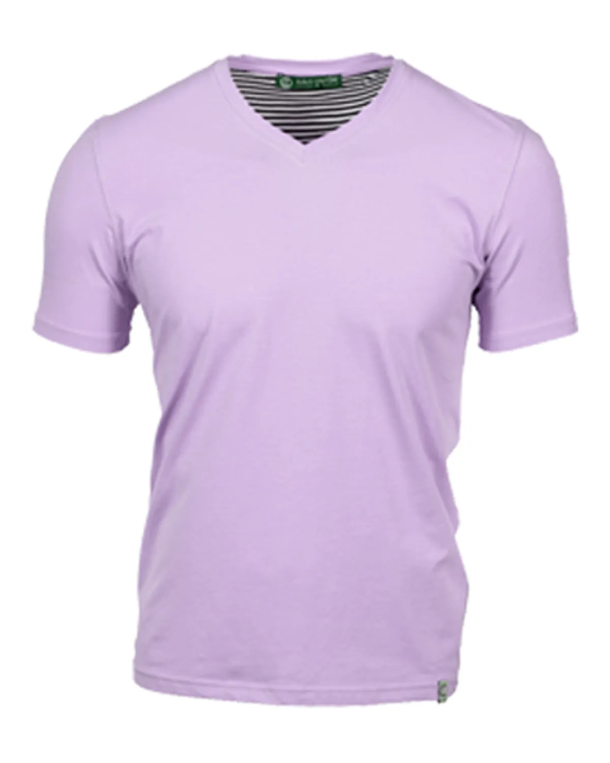 x Luxury V Neck Tee - Liliac