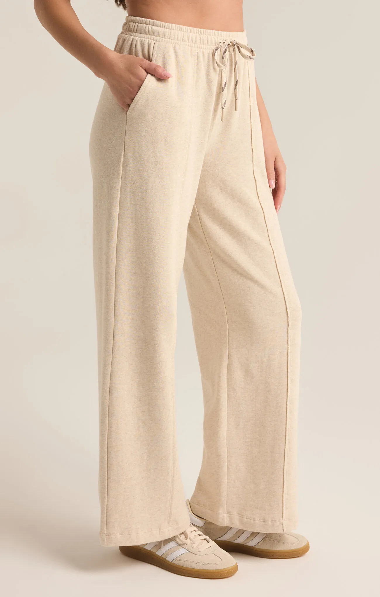 [Z Supply] Cabin Sweatpant, Light Oatmeal Heather